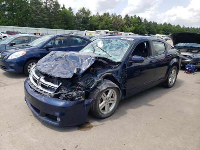 1C3CDZCG5DN687293 - 2013 DODGE AVENGER SXT BLUE photo 1