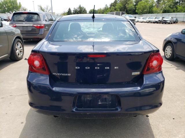 1C3CDZCG5DN687293 - 2013 DODGE AVENGER SXT BLUE photo 6