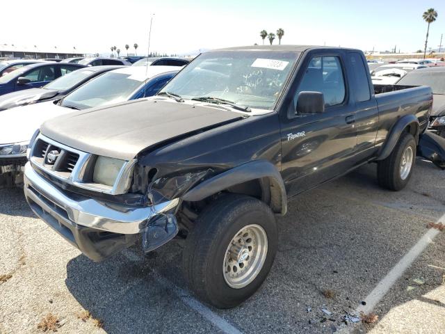 1N6ED26Y6XC317533 - 1999 NISSAN FRONTIER KING CAB XE BLACK photo 1