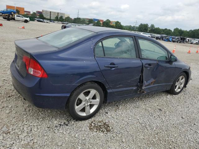 1HGFA16867L061468 - 2007 HONDA CIVIC EX BLUE photo 3