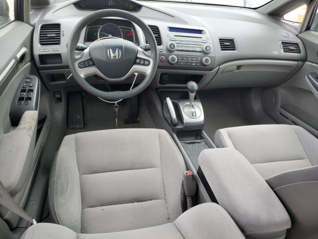 1HGFA16867L061468 - 2007 HONDA CIVIC EX BLUE photo 8