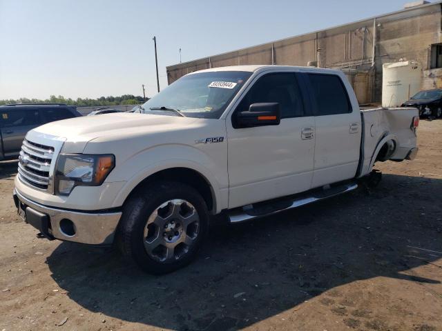 1FTPW14V39FA75343 - 2009 FORD F150 SUPERCREW WHITE photo 1