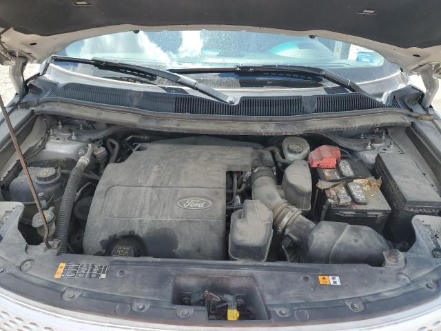 1FM5K8F86EGA04625 - 2014 FORD EXPLORER LIMITED SILVER photo 12
