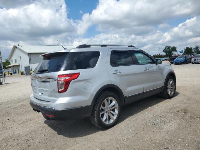 1FM5K8F86EGA04625 - 2014 FORD EXPLORER LIMITED SILVER photo 3