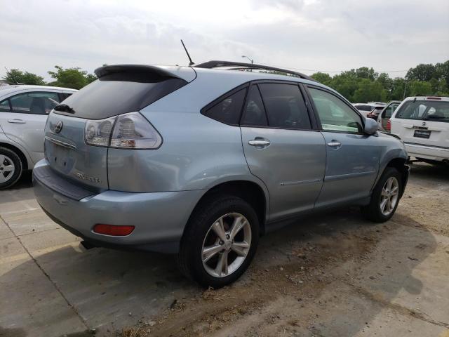 JTJHW31U482053155 - 2008 LEXUS RX 400H BLUE photo 3