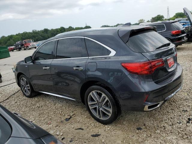 5J8YD7H7XKL001600 - 2019 ACURA MDX SPORT HYBRID ADVANCE BLUE photo 2