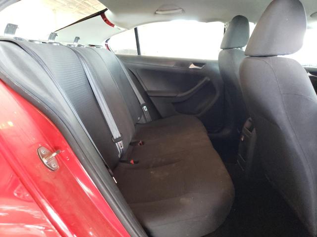 3VW2K7AJ9FM354783 - 2015 VOLKSWAGEN JETTA BASE أحمر صورة 10