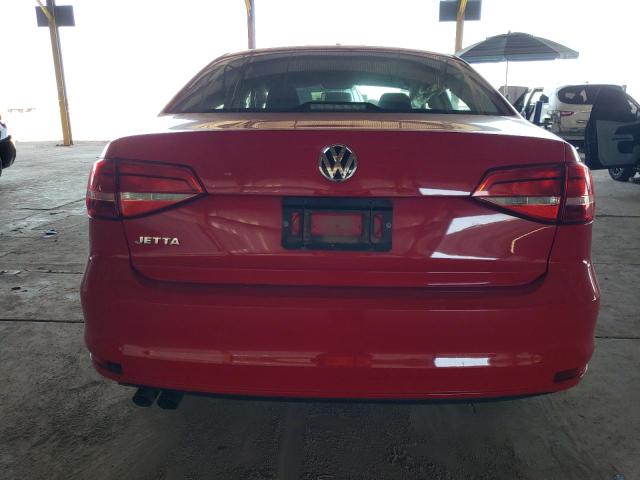 3VW2K7AJ9FM354783 - 2015 VOLKSWAGEN JETTA BASE أحمر صورة 6