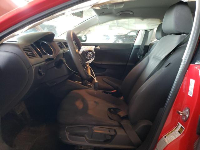 3VW2K7AJ9FM354783 - 2015 VOLKSWAGEN JETTA BASE أحمر صورة 7