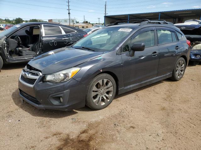 JF1GPAS60E8231576 - 2014 SUBARU IMPREZA SPORT LIMITED GRAY photo 1