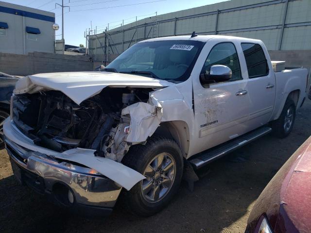 3GTP2VE33BG378773 - 2011 GMC SIERRA K1500 SLE WHITE photo 1