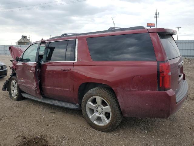 1GNSKGKC5GR472775 - 2016 CHEVROLET SUBURBAN K1500 LS RED photo 2