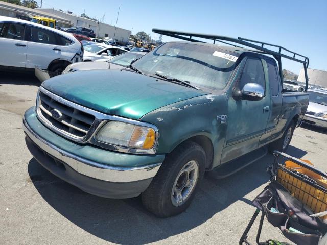 1FTRX17L4YKA33883 - 2000 FORD F150 GREEN photo 1