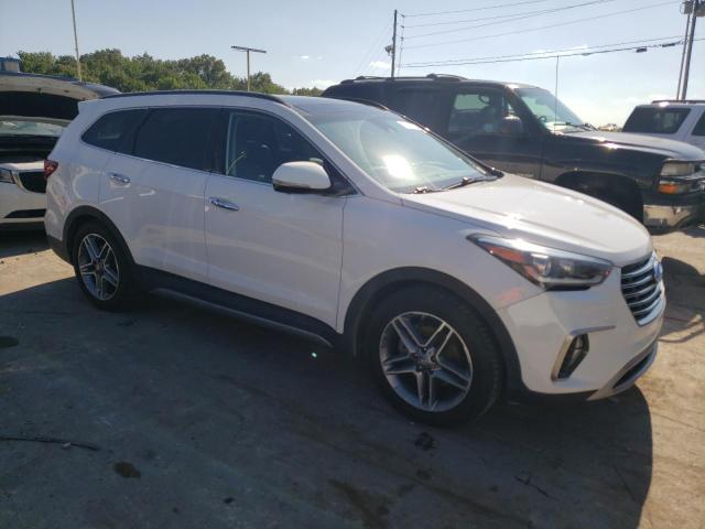 KM8SR4HF5HU229689 - 2017 HYUNDAI SANTA FE SE ULTIMATE WHITE photo 4