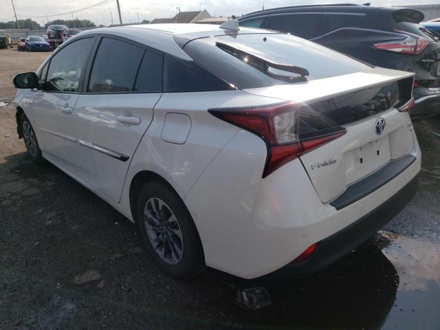 JTDKARFU5L3115099 - 2020 TOYOTA PRIUS L WHITE photo 3