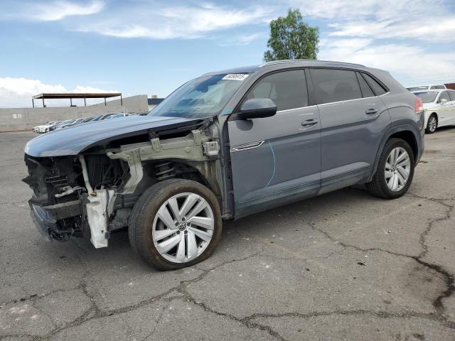 1V2JE2CA8MC217868 - 2021 VOLKSWAGEN ATLAS CROS SE رمادي صورة 1