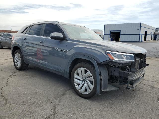 1V2JE2CA8MC217868 - 2021 VOLKSWAGEN ATLAS CROS SE رمادي صورة 4