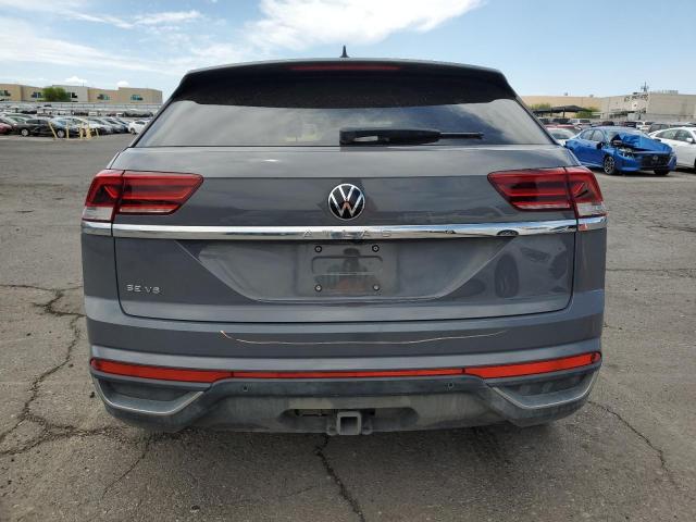 1V2JE2CA8MC217868 - 2021 VOLKSWAGEN ATLAS CROS SE رمادي صورة 6