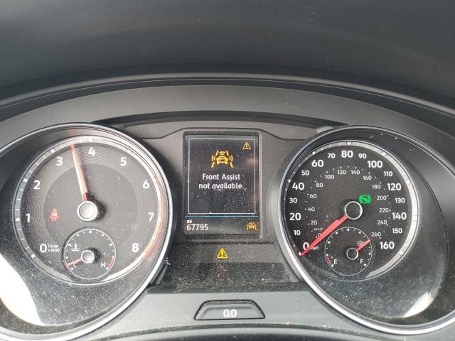 1V2JE2CA8MC217868 - 2021 VOLKSWAGEN ATLAS CROS SE رمادي صورة 9