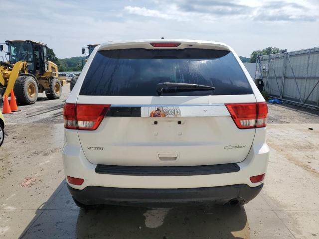 1C4RJEAGXCC236669 - 2012 JEEP GRAND CHER LAREDO WHITE photo 6