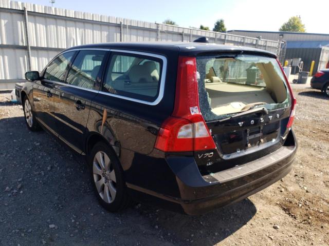 YV1BW982381040445 - 2008 VOLVO V70 3.2 BLACK photo 3