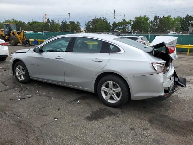 1G1ZC5ST7MF082095 - 2021 CHEVROLET MALIBU LS SILVER photo 2