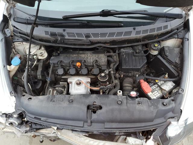 1HGFA16959L005680 - 2009 HONDA CIVIC EXL WHITE photo 11