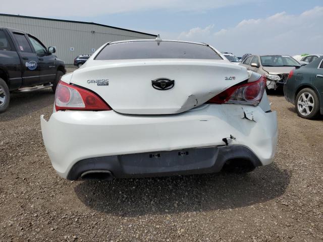 KMHHT6KD2AU039093 - 2010 HYUNDAI GENESIS 2.0T WHITE photo 6