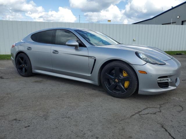 WP0AC2A71DL090377 - 2013 PORSCHE PANAMERA TURBO SILVER photo 4