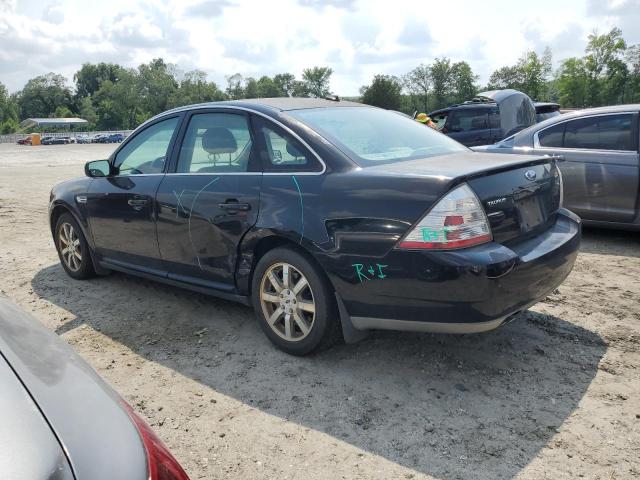 1FAHP24W18G167470 - 2008 FORD TAURUS SEL BLACK photo 2