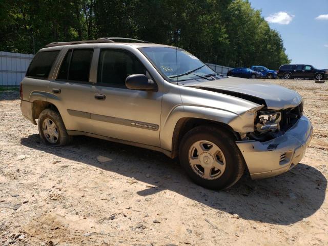 1GNDS13S932112794 - 2003 CHEVROLET TRAILBLAZE GRAY photo 4