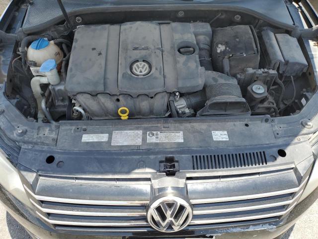1VWBP7A35EC012721 - 2014 VOLKSWAGEN PASSAT SE Czarny zdjęcie 11