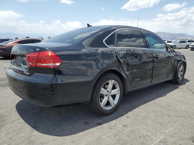 1VWBP7A35EC012721 - 2014 VOLKSWAGEN PASSAT SE Czarny zdjęcie 3