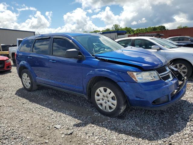 3C4PDCAB1FT614748 - 2015 DODGE JOURNEY SE BLUE photo 4