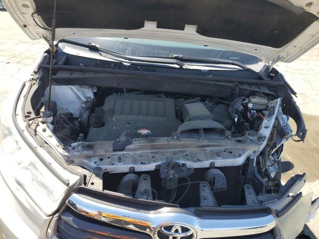 5TDJKRFH2GS349927 - 2016 TOYOTA HIGHLANDER XLE WHITE photo 12