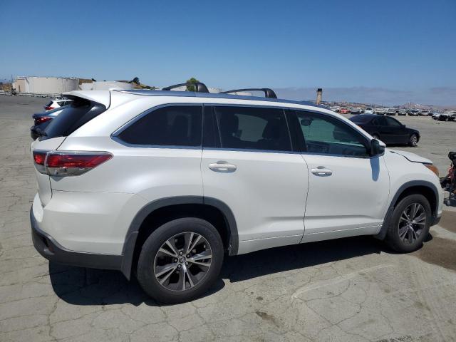 5TDJKRFH2GS349927 - 2016 TOYOTA HIGHLANDER XLE WHITE photo 3