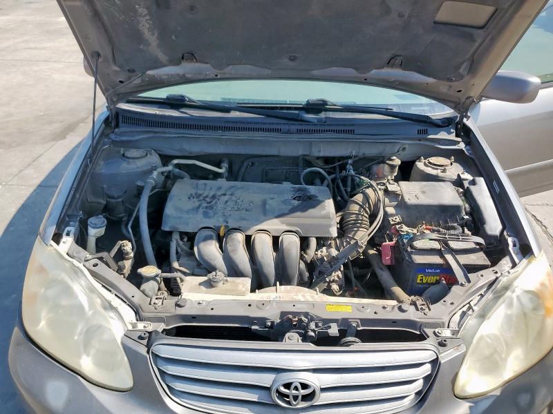 1NXBR32E04Z282613 - 2004 TOYOTA COROLLA CE GRAY photo 11