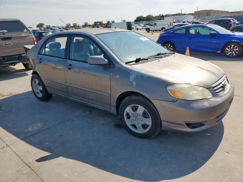 1NXBR32E04Z282613 - 2004 TOYOTA COROLLA CE GRAY photo 4