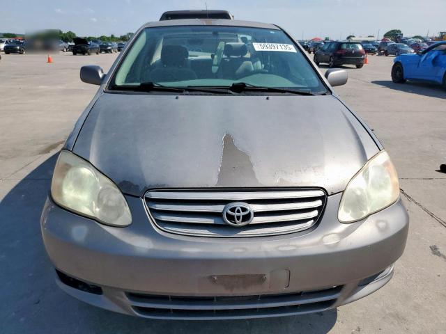 1NXBR32E04Z282613 - 2004 TOYOTA COROLLA CE GRAY photo 5