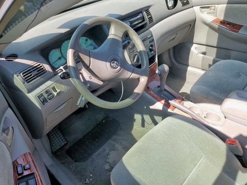 1NXBR32E04Z282613 - 2004 TOYOTA COROLLA CE GRAY photo 8