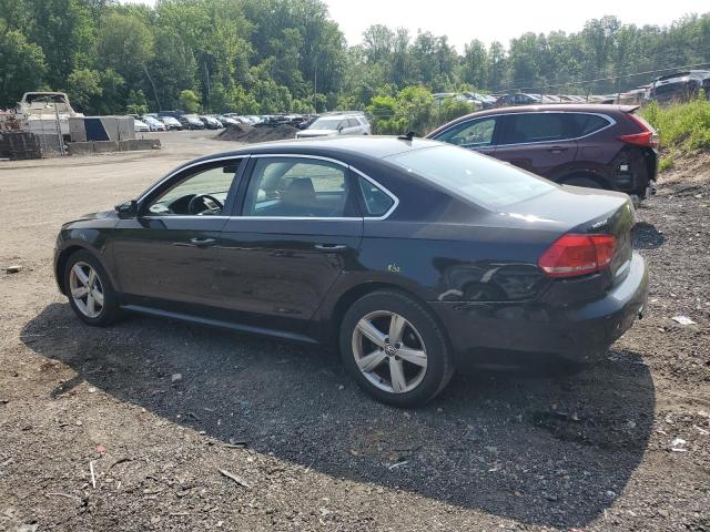 1VWBP7A30DC019042 - 2013 VOLKSWAGEN PASSAT SE შავი ფოტო 2