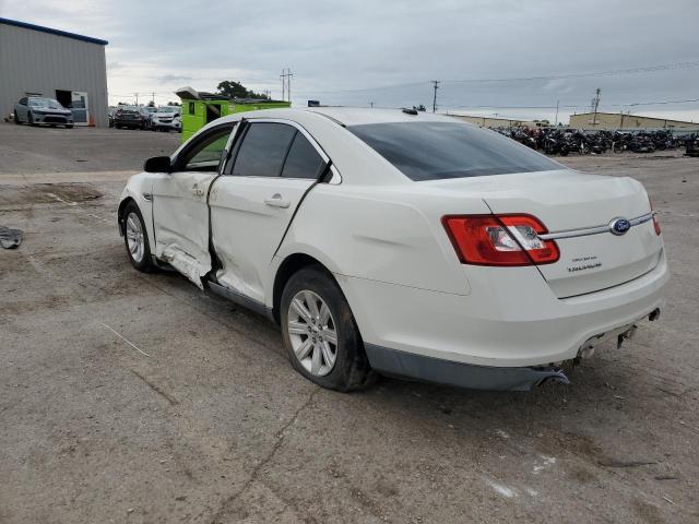 1FAHP2DW8BG179400 - 2011 FORD TAURUS SE WHITE photo 2