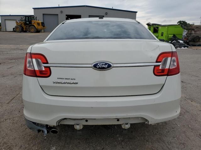 1FAHP2DW8BG179400 - 2011 FORD TAURUS SE WHITE photo 6