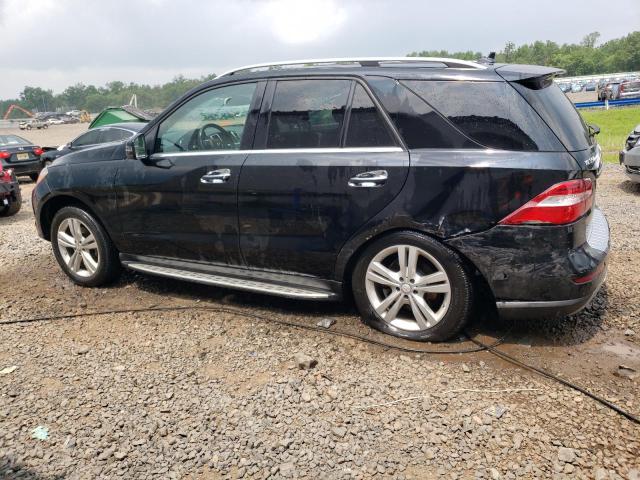 4JGDA5HB0DA131748 - 2013 MERCEDES-BENZ ML 350 4MATIC BLACK photo 2