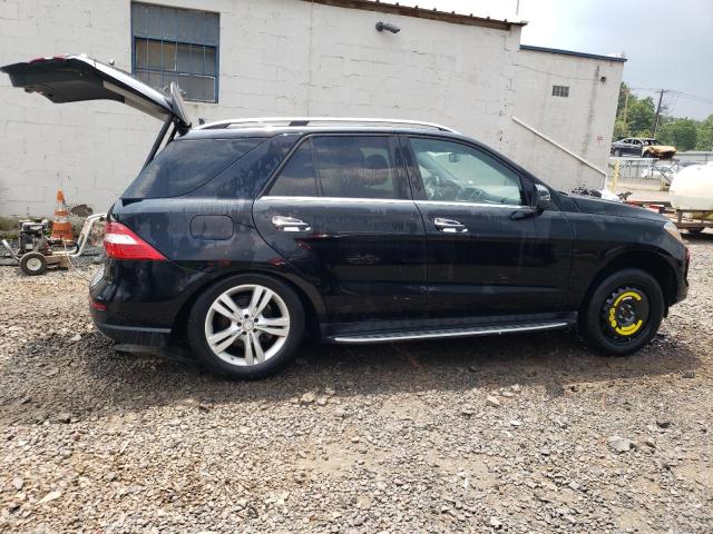 4JGDA5HB0DA131748 - 2013 MERCEDES-BENZ ML 350 4MATIC BLACK photo 3