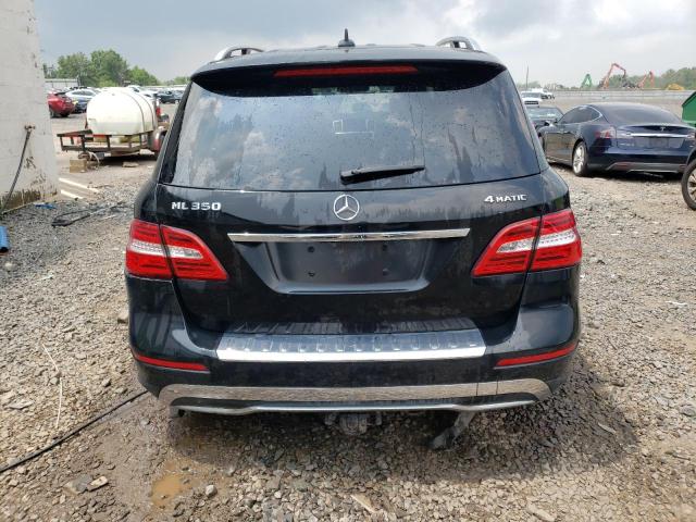 4JGDA5HB0DA131748 - 2013 MERCEDES-BENZ ML 350 4MATIC BLACK photo 6
