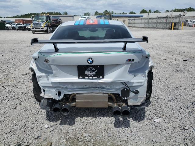 WBS2U7C58K7D11226 - 2019 BMW M2 COMPETITION GRAY photo 6
