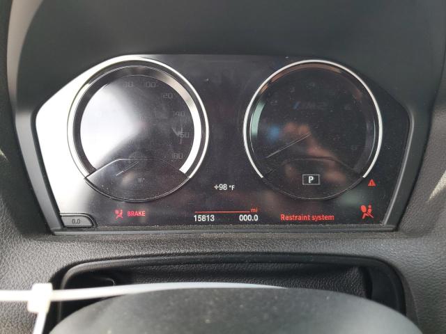 WBS2U7C58K7D11226 - 2019 BMW M2 COMPETITION GRAY photo 9