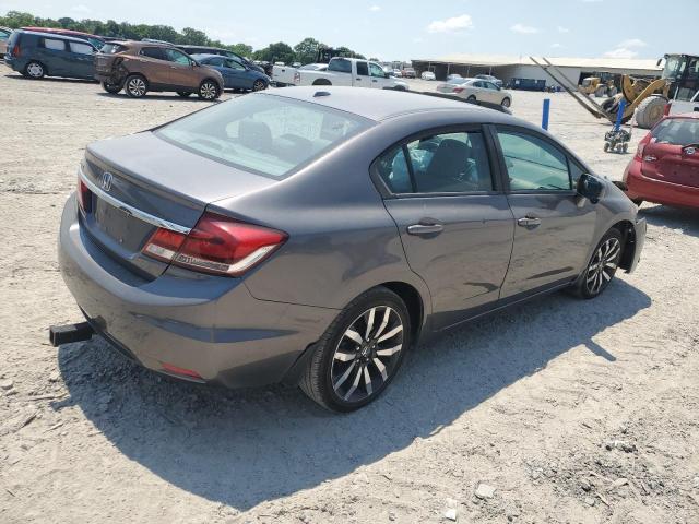 19XFB2F98EE063089 - 2014 HONDA CIVIC EXL ნაცრისფერი ფოტო 3