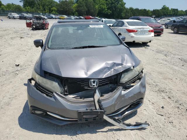 19XFB2F98EE063089 - 2014 HONDA CIVIC EXL ნაცრისფერი ფოტო 5
